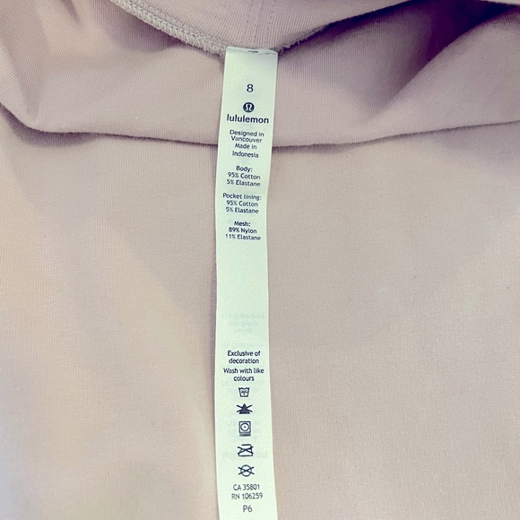 Lululemon sweatshirt size 8 - Picture 5 of 5